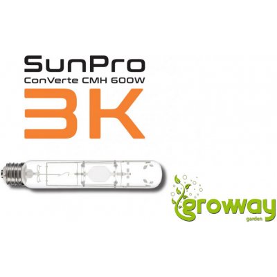 Výbojka SUNPRO ConVerte CMH 600W 3K - květ 1 ks – Hledejceny.cz