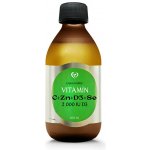Zdravý Svet Lipozomální Vitamín C+D3+Zinek+Selen 200 ml – Hledejceny.cz
