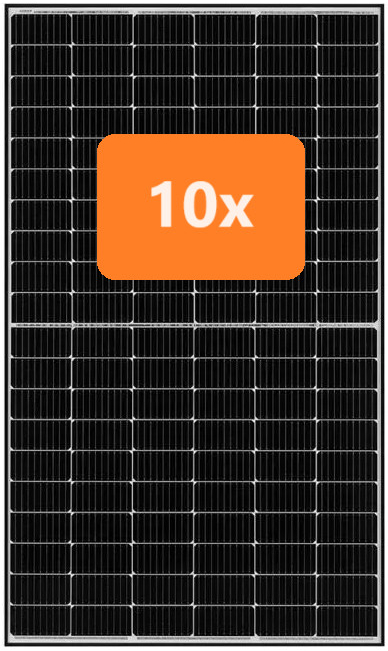 JA Solar Solární panel 500Wp 10ks