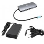 i-Tec USB-C Metal Nano Dock HDMI/VGA with LAN + Universal Charger 77 W C31NANOVGA77W – Zbozi.Blesk.cz