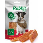 Meat Snack Rabbit fillets, sušené králičí maso, masový pamlsek, 80 g JK Animals