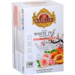 Basilur Bílý čaj White Tea Peach Rose 20 x 1,5 g – Hledejceny.cz