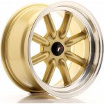 Japan Racing JR19 10,5x15 4x100 ET32 gold – Hledejceny.cz