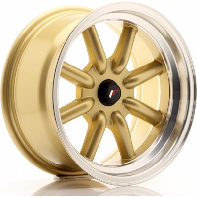 Japan Racing JR19 10,5x15 4x100 ET32 gold – Hledejceny.cz