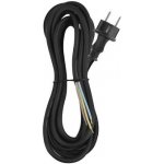 Emos Flexo šňůra gumová 3× 1,5mm2, 5m, černá S03250 – Sleviste.cz