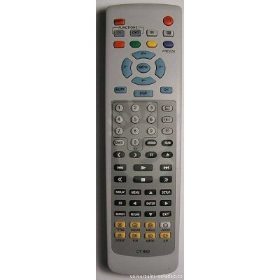 Dálkový ovladač Predátor Mascom CT882 TV+DVD – Hledejceny.cz