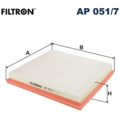 FILTRON Vzduchový filtr AP 051/7 – Hledejceny.cz