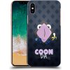 Pouzdro a kryt na mobilní telefon Apple Pouzdro Picasee ULTIMATE CASE Apple iPhone X/XS - COONDA chlupatka - tmavá