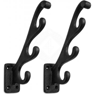 Mystic Colonial Hardware Parohy černý 2 ks – Hledejceny.cz