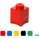 LEGO® úložný box 12,5 x 12,5 x 18 cm tmavě zelená – Zboží Dáma