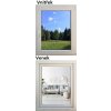 SMART Plastové okno 90x120 Bílé, Otevíravé a sklopné, Pravé