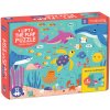 Puzzle Mudpuppy Lift-the-flap Oceán 12 dílků