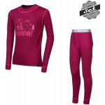 Sensor Double Face Set Adventure dětský triko dl.rukáv + spodky lilla – Zboží Dáma