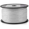 vodič Nedis koaxiální kabel MINI COAX, 3.8 mm, 100 m, bílá