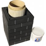 Heluz Klasik černý 160 0,5 m – Zboží Dáma