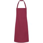 Karlowsky Gastro zástěra s laclem KY072 Bordeaux 75x95cm – Hledejceny.cz
