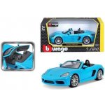 Bburago Porsche 718 Boxster modrá 1:24 – Hledejceny.cz