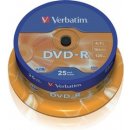 Verbatim DVD-R 4,7GB 16x, AZO, printable, cakebox, 25ks (43522)