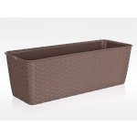 Nohel Garden Truhlík samozavlažovací NATURAL plastový 40x16x13 cm – Hledejceny.cz