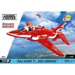 Cobi 5844 Armed Forces BAe Hawk T1 Red arrows, 1:48, 389 k – Zboží Dáma