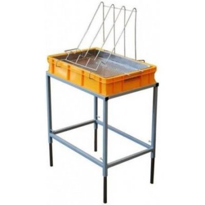 LYSON Plastová vanička pro odvíčkování rámů, výška 200 mm, síto z nerezové oceli, rámec – Zboží Dáma