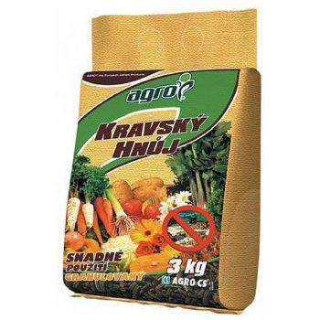 Agro pravý kravský hnůj 2,5 kg