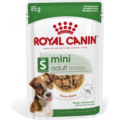 Royal Canin Mini Adult v omáčce 48 x 85 g – Hledejceny.cz