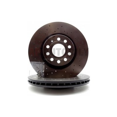 BREMBO Brzdové kotouče XTRA vrtané 09.9772.1X | Zboží Auto