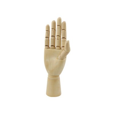 JUNIOR Dřevěná figurka - pravá ruka 10"/ 25 cm – Zboží Dáma JUNIOR Dřevěná figurka - pravá ruka 10"/ 25 cm – Zboží Dáma