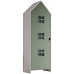 Vipack Casami Bruges 58 x 172 x 37 cm bílá / zelená – Zboží Mobilmania