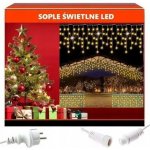 SPRINGOS LED krápníky 22,5m 500LED 8-funkcí IP44 teplá bílá – Zboží Dáma