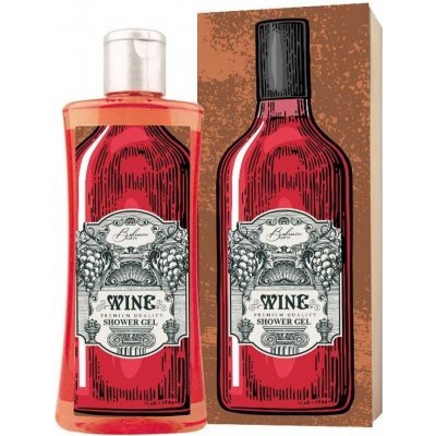 Bohemia Book of wine vinný sprchový gel v krabičce 250 ml – Zbozi.Blesk.cz