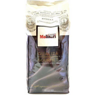 Caffe Molinari Gourmet 100% Arabica 1 kg – Zboží Mobilmania