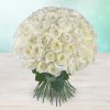 Květina Rozvoz květin: Kytice 35 bílých čerstvých růží - Brno