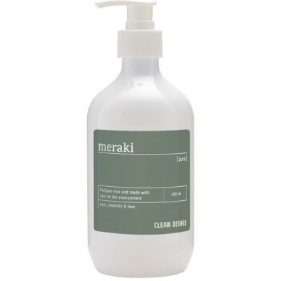 Přípravek na mytí nádobí Meraki PURE 490ml – Zboží Dáma