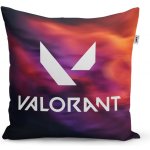 Sablio Polštář Valorant Glow 40x40 – Zboží Dáma