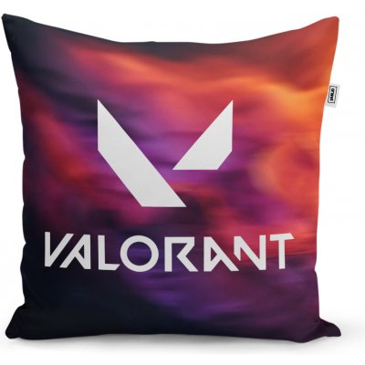 Sablio Polštář Valorant Glow 40x40 – Zboží Dáma