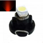T3 led žárovka 1 smd DC12V Červený – Hledejceny.cz