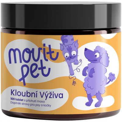 Movit PET Kloubní Výživa s příchutí masa 100 tbl – Hledejceny.cz