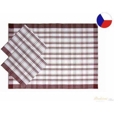 Sleep-well TRADIČNÍ KÁRO 50x70cm 3ks TMAVĚ HNĚDÁ – Zboží Dáma Sleep-well TRADIČNÍ KÁRO 50x70cm 3ks TMAVĚ HNĚDÁ – Zboží Dáma