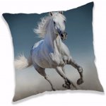 Jerry Fabrics Polštář Kůň White horse 40x40 – Zboží Dáma
