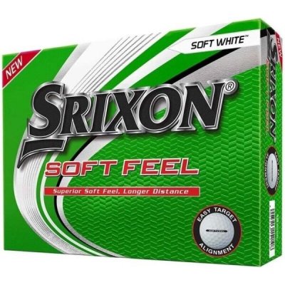 Srixon Soft Feel 2-plášťový bílá 12 ks – Hledejceny.cz