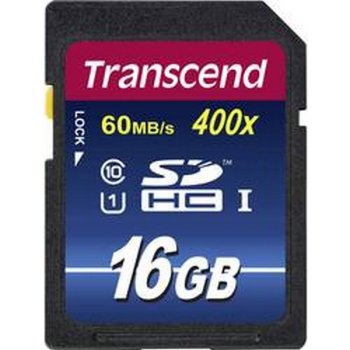 Transcend SDHC 16 GB UHS-I U1 TS16GSDU1