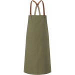 Karlowsky Gastro zástěra s laclem KY054 Moss-Green 70x85cm – Hledejceny.cz