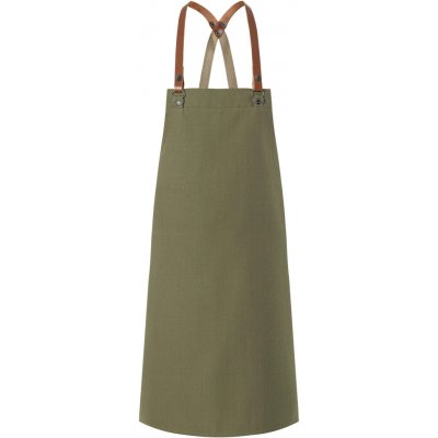 Karlowsky Gastro zástěra s laclem KY054 Moss-Green 70x85cm – Hledejceny.cz