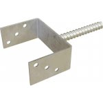 Stalco Patka kotevní do betonu typ U 100 x 60 x100, 200 mm – Sleviste.cz