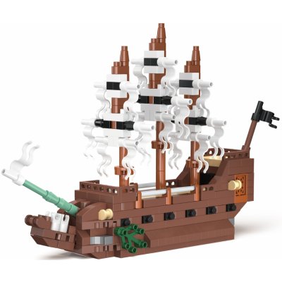 KOCO Stavebnice mini loď Bludný Holanďan 320 ks – Sleviste.cz