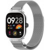 Řemínek k chytrým hodinkám PROTEMIO SET MILANESE Kovový obal na hodinky + řemínek Redmi Watch 4 stříbrný 71173