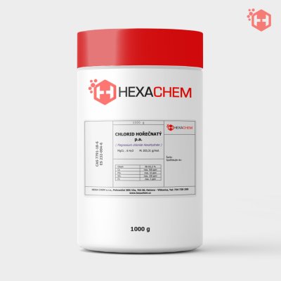 Chlorid hořečnatý hexahydrát pharma 800 g – Zbozi.Blesk.cz