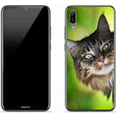 Pouzdro mmCase Gelové Huawei Y6 2019 - kočka 3